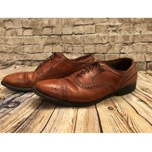 Allen Edmonds Strand Cap Toe Oxford Walnut Brown